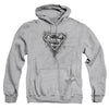 Superman - Many Super Skulls Adult Pull Over Hoodie