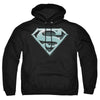 Superman - Chrome Shield Adult Pull Over Hoodie
