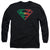 Superman - Portugal Shield Adult Long Sleeve Shirt