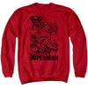 Superman - Breaking Chains Adult Crewneck Sweatshirt