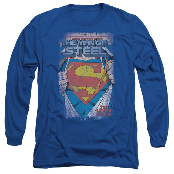 Superman - Legendary Adult Long Sleeve Shirt