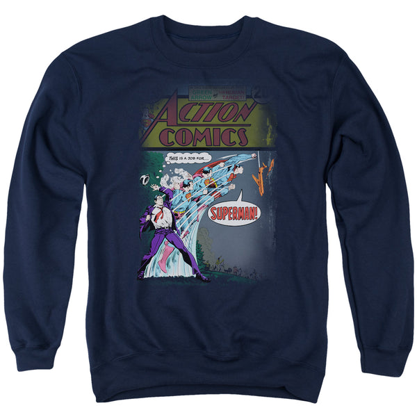 Superman - Quick Change Adult Crewneck Sweatshirt