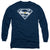 Superman - Argentinian Shield Adult Long Sleeve Shirt