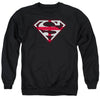 Superman - English Shield Adult Crewneck Sweatshirt