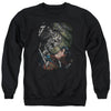 Superman - Epic Battle Adult Crewneck Sweatshirt