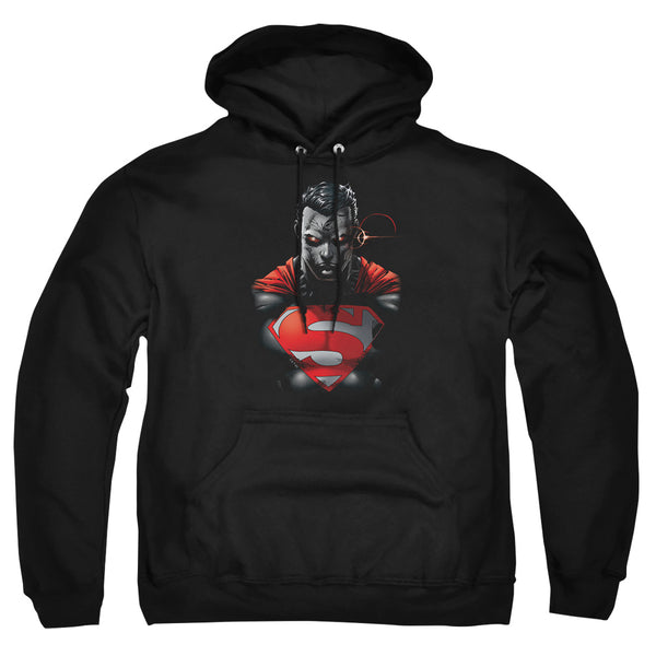 Superman - Heat Vision Charged Adult Pull Over Hoodie