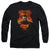 Superman - Man On Fire Adult Long Sleeve Shirt