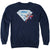 Superman - Superman& Crystal Logo Adult Crewneck Sweatshirt