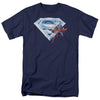 Superman - Superman & Crystal Logo Short-Sleeve Shirt