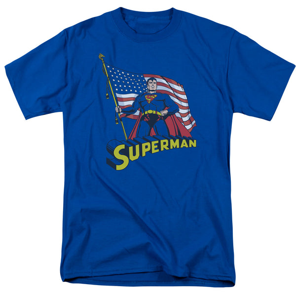 Superman - American Flag Short-Sleeve Shirt