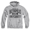Superman - Property Of Mu Adult Pull Over Hoodie