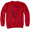 Superman - In The City Adult Crewneck Sweatshirt