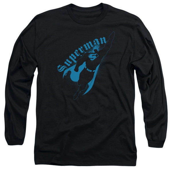 Superman - Darkness Adult Long Sleeve Shirt