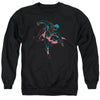 Superman - Neon Superman Adult Crewneck Sweatshirt