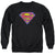 Superman - Sm Neon Distress Logo Adult Crewneck Sweatshirt