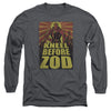 Superman - Zod Poster Adult Long Sleeve Shirt