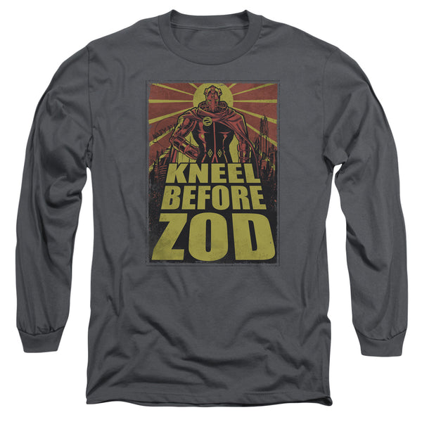 Superman - Zod Poster Adult Long Sleeve Shirt