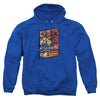 Superman - Superman Vs Zod Adult Pull Over Hoodie