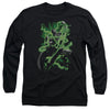 Superman - Kryptonite Chains Adult Long Sleeve Shirt