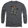 Superman - Break On Through Adult Long Sleeve Shirt