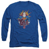 Superman - Steel Pop Adult Long Sleeve Shirt