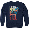 Superman - Steel Flight Adult Crewneck Sweatshirt