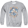 Superman - Coming Through Adult Crewneck Sweatshirt