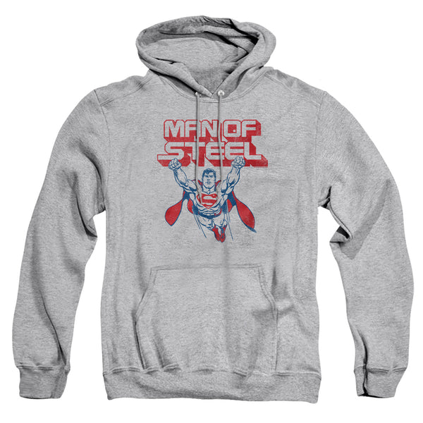 Superman - Steel Retro Adult Pull Over Hoodie