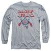 Superman - Steel Retro Adult Long Sleeve Shirt