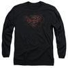 Superman - Brick S Adult Long Sleeve Shirt