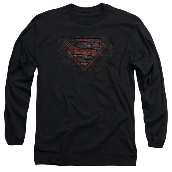 Superman - Brick S Adult Long Sleeve Shirt
