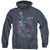 Superman - Twilight Flight Adult Heather Hoodie