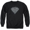 Superman - Checkerboard Adult Crewneck Sweatshirt