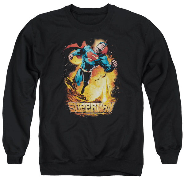 Superman - Space Case Adult Crewneck Sweatshirt