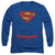 Superman - New 52 Torso Adult Long Sleeve Shirt