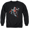 Superman - Up In The Sky Adult Crewneck Sweatshirt