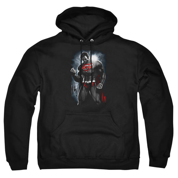 Superman - Light Of The Sun Adult Pull Over Hoodie