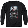 Superman - Light Of The Sun Adult Crewneck Sweatshirt