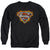 Superman - Iron Fire Shield Adult Crewneck Sweatshirt