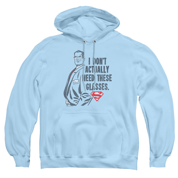 Superman - Dont Need Glasses Adult Pull Over Hoodie