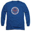 Superman - Muscle Club Adult Long Sleeve Shirt