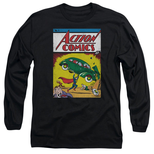 Superman - Action No. 1 Adult Long Sleeve Shirt