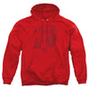 Superman - Code Red Adult Pull Over Hoodie