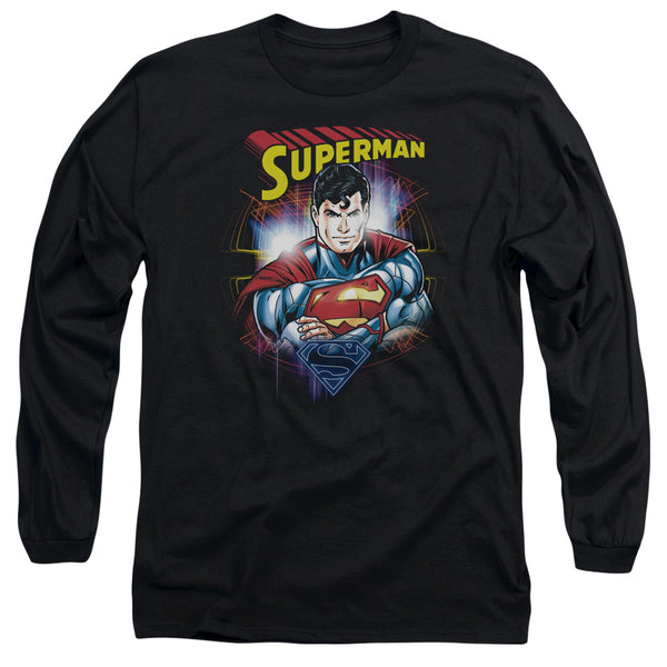 Superman - Glam Adult Long Sleeve Shirt