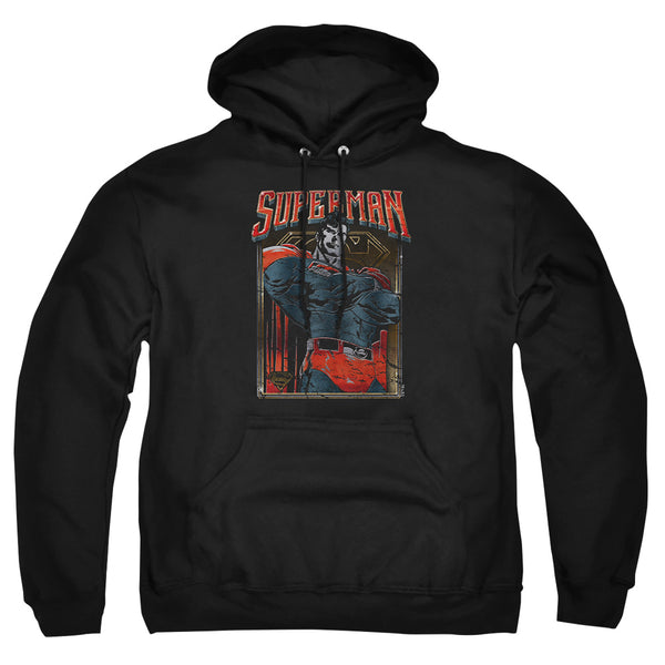 Superman - Head Bang Adult Pull Over Hoodie