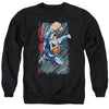 Superman - Faster Than Adult Crewneck Sweatshirt