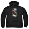 Superman - In The Sky Adult Pull Over Hoodie