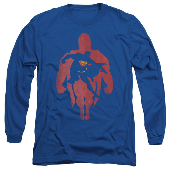 Superman - Super Knockout Adult Long Sleeve Shirt