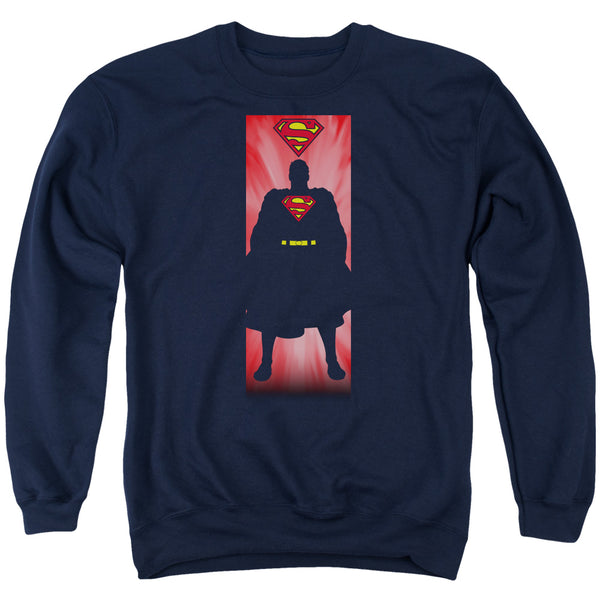 Superman - Block Adult Crewneck Sweatshirt