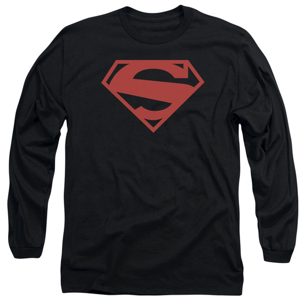 Superman - 52 Red Block Adult Long Sleeve Shirt